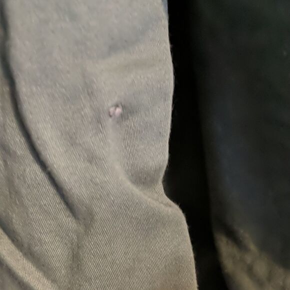 Banana Republic army green dress shirt Sz. L - Picture 4 of 6